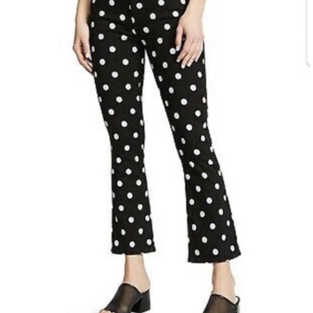 7 for all mankind polka dot jeans sz 28